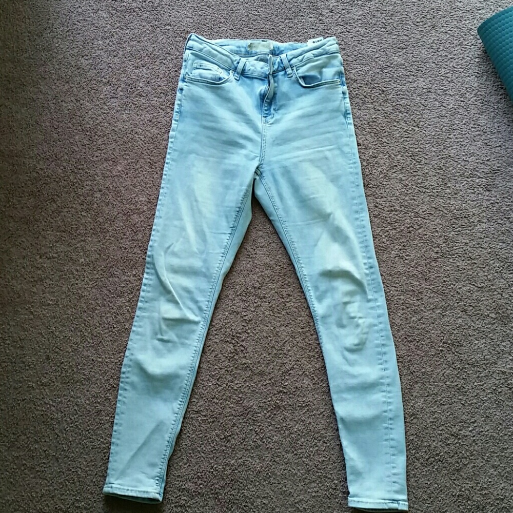 Topshop Jamie Jeans Light Blue